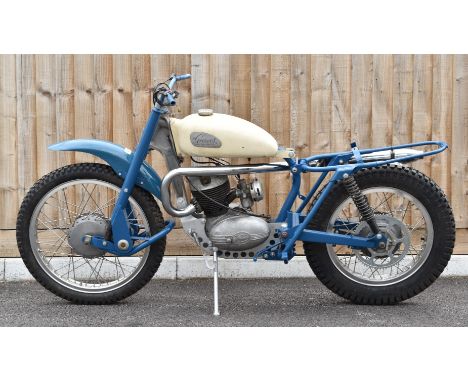 Restored Greeves trials motorcycle with Villiers 250cc engine, frame number 24TE24810%+VAT buyer's premium on this lot
