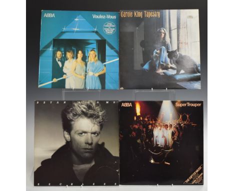 Approximately 90 albums and 12inch singles including David Bowie, Dire Straits, Queen, Bruce Springsteen, Bob Dylan, Jimi Hen