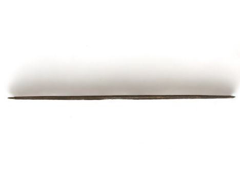 19th Century hand carved Aboriginal Bow, length 136 cm 