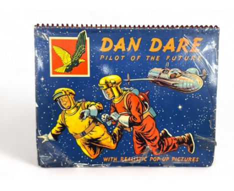 DAN DARE PILOT OF THE FUTURE, London, Juvenile Productions [1954], first edition, pop-up book, original spiral binding, some 