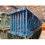 (16x) Teardrop Uprights, 23' T x 48" D, 7" x 5" Foot Plate ($30 Loading fee will be added to buyer's