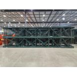 (30x) Teardrop Uprights, 24' T x 42" D, 6" x 5" Foot Plate ($70 Loading fee will be added to buyer's