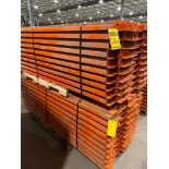 (140x) Teardrop Step Beams, 96" X 5" ($70 Loading fee will be added to buyer's invoice)