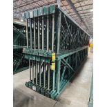 (30x) Teardrop Uprights, 24' T x 42" D, (27) 6" x 5", (3) 4-3/4" x 3-3/8" Foot Plate ($70 Loading fe