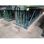 (29x) Teardrop Uprights, 22' T x 42" D, 4-1/2" x 3-1/4" Foot Plate ($70 Loading fee will be added to