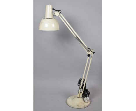 A Vintage Industrial Size Anglepoise Work Lamp 