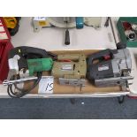 Lot of (3) Jig Saws, (1) Hitachi #CJ 65V2, (1) Skil #4560 Jig Saw, (1) Black & Decker #7524