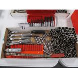 Lot of Assorted 3/8" Drive Ratchets & Sockets