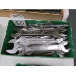 Lot of Assorted Wrenches
