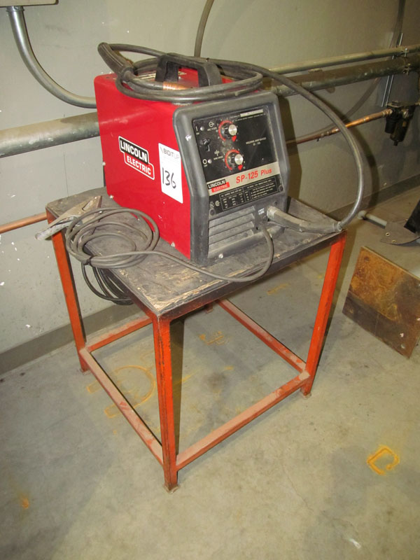 Lincoln SP125 Plus Mig Welder, s/n U1970817152