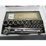 3/4" Ratchet/Socket Set