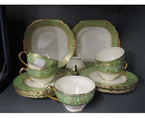 A part tea service by Stonier and co, New Chelsea 