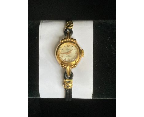 Vintage ladies 1950/60?s Accurist gold filled 21 jewels cocktail watch, manual winding ,full working order. 