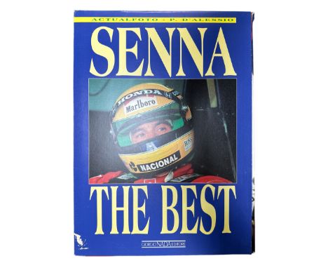 Motor racing. 1995 Senna the Best by P D'Allessio (photographer) published by Giorgio Nada Editore, ISBN: 88-7911-153-1, firs