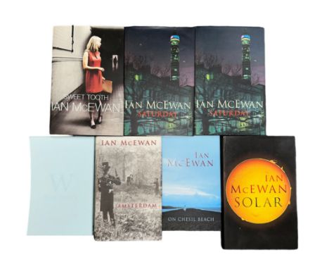 McEWAN, IAN. Selection of FIRST EDITION books to include; Solar signed by Ian McEwan [London, 2010], Amsterdam [London, 1998]