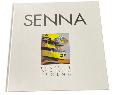 Motor racing. 1994 Senna Portrait of a Racing Legend hardback book by R Hawkins and H Gollner, limited edition no. 549 of 500