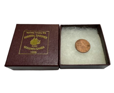 Shipwreck Artefact - East India Company, Madras Presidency, European Minting, 1803-8, Soho, copper 10 Cash, 1808, light issue