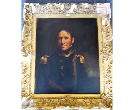 JOHN OPIE, R.A. (St Agnes, Cornwall 1761-1807 London), a late 18th /early 19th century gilt-framed half-length oil on canvas 