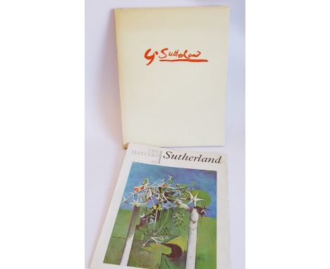 A hardback first edition 'Graham Sutherland' with an introduction by Robert Melville, limited edition of 2,000 copies (dated 