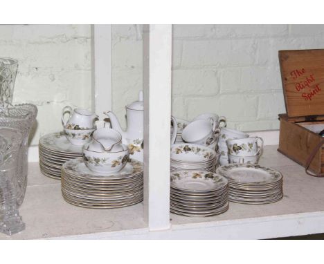 Royal Doulton Larchmont dinner and tea service.