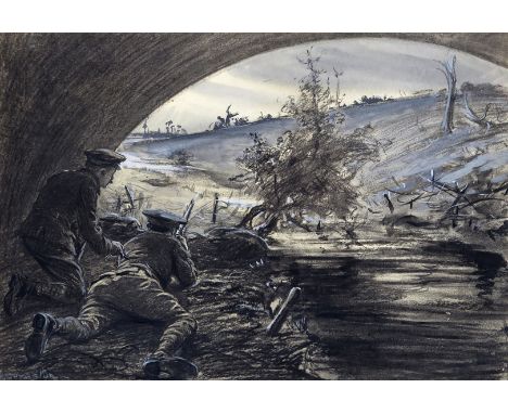 ‡ Margaret Dovaston (1884-1955) Private H. J. Hastings D.C.M. of the 2nd Battalion, Oxfordshire & Buckinghamshire Light Infan