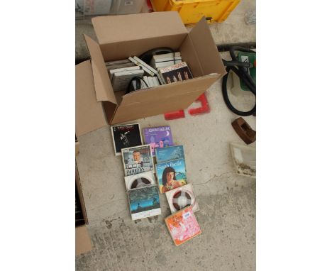 AN ASSORTMENT OF VINTAGE TAPE REELS