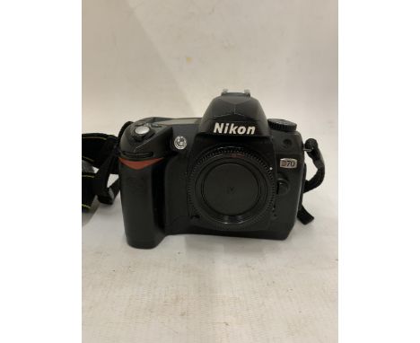 A NIKON D70 CAMERA