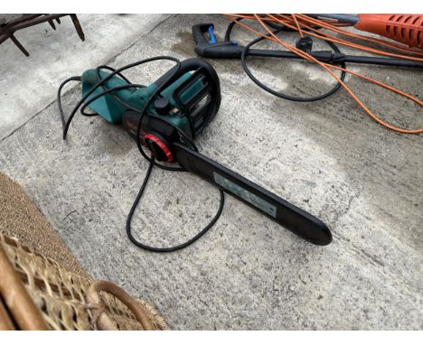 A BOSCH ELECTRIC CHAINSAW