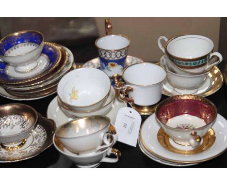 COLLECTION OF COFFEE CUPS AND SAUCERS
mainly Bavaria