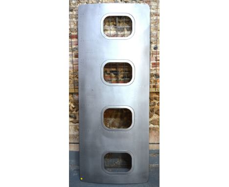 A lifesize aeroplane side panel constructed as a light fitting
Prov Battersea Fine Art Fair