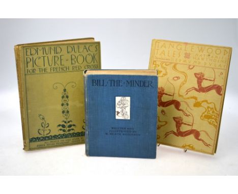 Dulac, Edmund (ill), Tanglewood Tales by Nathaniel Hawthorne, London: Hodder and Stoughton (1920), tipped-in colour plates, p