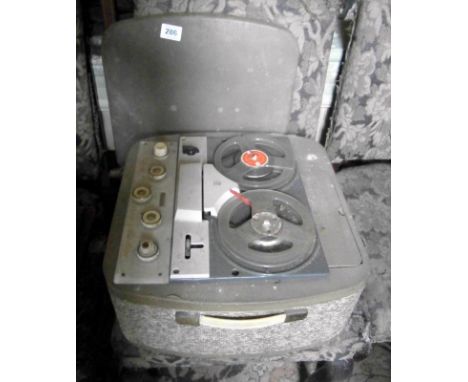 A 4 track tape recorder