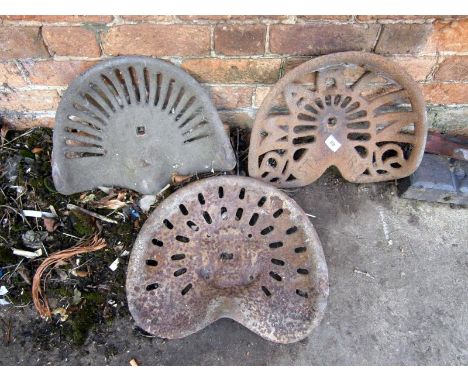 3 tractor seats
