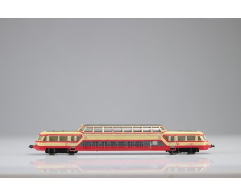 Jouef locomotive / Reference: - / Type: Kenve-Nice / Country Upstosuro USTOSE: FR / Company: SNCF / Color: Red / Cream / Tend