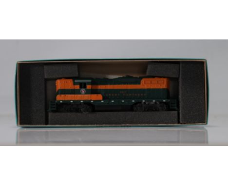Athearn locomotive / Reference: 3157 / Type: GP9 PWR #707 / Country: USA / Company: Great Northern / Color: Green / Orange / 