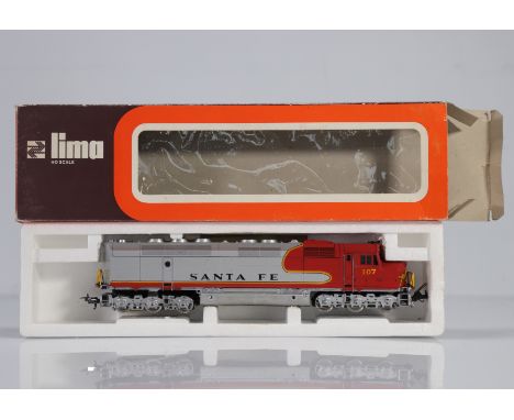 Lima locomotive / Reference: 8071L / Type: FP45 #107 / Country: USA / Company: Santa Fe / Color: Red / Gray / Tender: No / No
