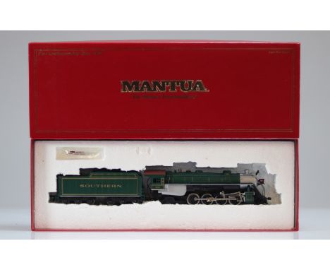 Mantua locomotive / Reference: 386 040 / Type: 1.4.14501 (Mikado) / Country: USA / Company: Southern / Color: green / gray / 
