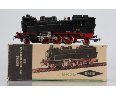 Locomotive VEB Eisenbahn / Reference: BR75 / Type: BR75 Locotender 2-6-2 (75562) / Country: D / Company: Deutsche Reichbahn /