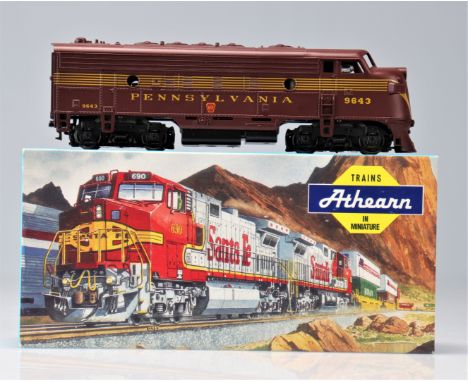 Athearn locomotive / Reference: 3205 / Type: F7A Super Power Sp Passenger #9643 / Country: USA / Company: Pennsylvania RR / C
