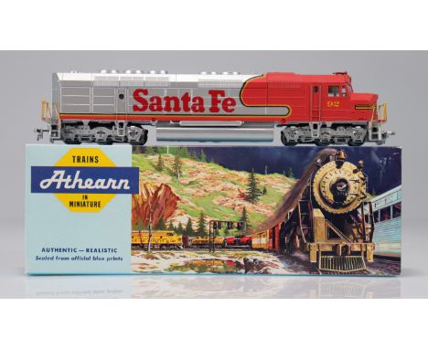 Athearn locomotive / Reference: 3621 / Type: FP45 PWR (92) / Country: USA / Company: Santa Fe / Color: Red / Silver / Tender: