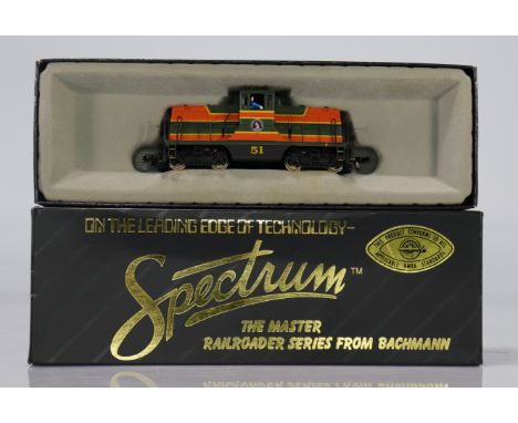 Bachmann locomotive / Reference: Spectrum 80011 / Type: GE-44 Ton Switcher #51 / Country: USA / Company: Great Nothern / Colo
