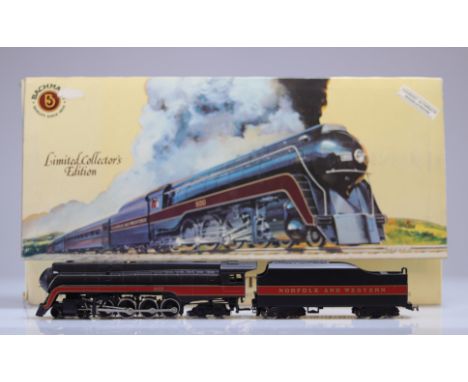 Bachmann locomotive / Reference: 41 0658 A4 / Type: 4.8.2 Class J / Country: USA / Company: Norfolk &amp; Western / Color: Bl