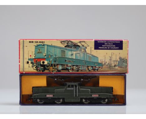 Locomotive Meccano / Reference: 6392 (Hornby) / Type: BB 12.061 / Country: F / Company: SNCF / Color: Green / Tender: No - We