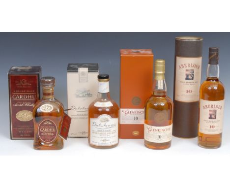 Whisky - Glenkinchie Edinburgh Malt Lowland Scotch Whisky, 10 Years Old, 43% vol, 70cl, level above shoulders, seal intact, b