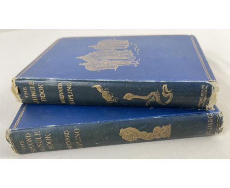 First Edition, second printing The Jungle Book and The Second Jungle Book, by Rudyard Kipling. From Macmillan &amp; Co, June 