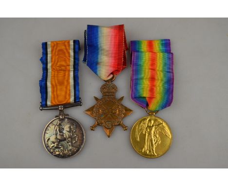 A World War I trio - 1914-15 star; British War Medal and Victory medal to 8-3170 Pte. J.W. Chambers Durham Light Infantry, al
