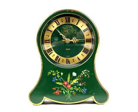 Jaeger Petite Neuchateloise musical alarm table top clock, 12.5cm high..    We cannot guarantee the working order of this clo