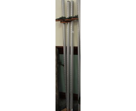 3 large aluminium sash clamps