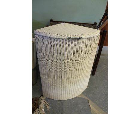 Lloyd Loom Lusty (labelled) Linen Basket