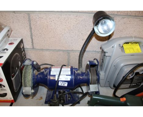 Electric bench grinder